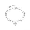 Pulsera de Cuentas Ins Estilo Coreano para Mujer, Joyería de Capa Doble Apilable de Nicho, Accesorio Versátil de Moda Elegante de Lujo Ligero