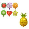 Globo de película de aluminio de fruta de 18 pulgadas sandía fresa juguete de cumpleaños para niños globo de vestir diseño de escena al por mayor