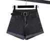 Shorts blancos para mujer de verano jeans de curling 2022 nuevos de cintura alta adelgazantes super calientes Pantalones cortos calientes de moda