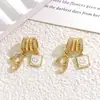 Tendencia TikTok Dibujo Animado Corazón Astronauta Accesorio de Joyería DIY Diseño Versátil Accesorio de Circonita Microincrustada