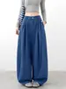 Pantalones de traje plisados marrones para mujer, nuevos de otoño, de cintura alta, ajustados, estilo relajado, para personas petite, pantalones de pierna ancha con curva
