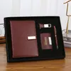 En stock Cuaderno Caja de Regalo para Negocios traje Alto Valor de Color Actividad Traje de Cuaderno de Oficina Regalo de Acompañamiento Fábrica Venta al por Mayor