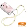 Cordão para Celular 6mm Feito Sob Medida de Fábrica, Alça Transversal, Alça de Pescoço, Alça com Clipe, Adesivo de Fixação, Capa com Pingente, Alça de Tecido para Pendurar