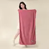 Toalla de Baño de Fibra Ultrafina Juvenil para Mujer Bordado Lindo Secado Rápido Absorbente Toalla de Baño para Salón de Belleza Peluquería