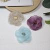 Directo de fábrica flor de borde ardiente de 6 cm más núcleo de color fuego accesorios de flor para ropa broche para zapatos accesorios para bufanda