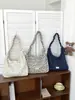 Nuevo bolso bandolera floral estilo coreano para otoño e invierno, bolso de hombro vintage estilo milenio con estampado de leopardo, bolso para el antebrazo juvenil y versátil para mujer