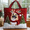 2026 Nova Série de Filhotes Transfronteiriça Estampa Digital Bolsa Tote Acolchoada de Ombro Fashion