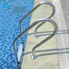 Corrimão de Piscina Tubo Composto de Aço Inoxidável 304 Escada Sf para Piscina com Degrau Espesso Resistente e Corrimão Subaquático