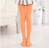 Venta al por mayor de fábrica calcetines de baile para niños finos de terciopelo primavera y verano con agujero 61 medias de ballet para niñas de actuación