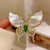 Broche Coreano de Moda y Elegante de Flor Hoja Animal para Mujer Pin de Solapa de Alta Gama Corsage Accesorios para Traje de Ropa Exterior