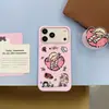 Funda linda de graffiti para hermana Gazi para Apple 17 Pro Max iPhone 16P Soporte Magnético 15P A Prueba de Golpes