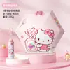Paraguas Ligero Original Hello Kitty Mini 50% de Descuento Lindo Rosa Femenino Gato KT Sombrilla Protección Solar