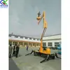 Vehículo Plataforma Elevadora de Brazo para Construcción, Equipo de Elevación para Trabajos en Altura, Vehículo de Trabajo Autopropulsado Diésel