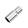 Llave de vaso hexagonal extendida grande para llave de impacto eléctrica, cabeza hexagonal externa de 14 mm, juego de vasos de reparación de automóviles con cabeza hexagonal extendida