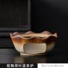 Set de Estufa de Té de Madera Estilo Japonés con Base para Tetera, Calentamiento con Vela, Estufa de Té para Exteriores, Tetera y Tazas de Té Juego Completo