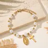 Pulsera de Perlas Ajustable Estilo Bohemio Más Vendida en Europa y América Diseño de Nicho Pulsera Hecha a Mano con Cuentas para Accesorios de Mujer