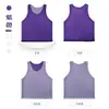 Chaleco de Entrenamiento de Fútbol de Malla Reversible de Dos Colores Ropa de Expansión Ropa con Número Ropa para Competencia de Equipo Grupo Frisbee