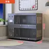 Villa Gato Espacio Jaula de Gato de Lujo Tienda de Mascotas Casa para Gatos Hogar Nido para Gatos de Interior Gabinete para Gatos Otros Tapetes para Arenero de Gato