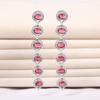Long Tassel brincos vermelhos micro incrustado feminino zircão luxo elegante de alta qualidade s925 agulha de prata outono e inverno Novo