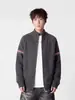 Cárdigan suéter de cuello alto medio estilo japonés con cremallera, suéter de punto casual holgado de moda americana para hombre primavera/otoño/invierno