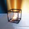 Fábrica creativa candelabro de hierro forjado incienso regalo de hierro forjado boda restaurante decoración de dormitorio tiempo romántico cena venta directa