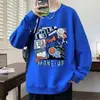 Moletons Hip-Hop Transfronteiriços para Homens e Mulheres, Estilo Regular Esportivo Casual de Primavera e Outono, Marca da Moda Estilo Hong Kong Roupas Novas