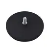Olla con Recubrimiento de Goma Imán de Neodimio Hierro Boro Material Magnético Rosca Exterior Componente Magnético de Olla Ventosa con Recubrimiento de Goma Negra Tratamiento de Epoxi Negro