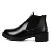 2023 Novas Botas Curtas Botas Martin Femininas Retrô Britânico Estudantes Salto Médio Salto Grosso Botas Curtas Primavera Outono Inverno Maré
