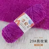 Bola de fio de veludo chenille dourado, espessura média, brilhante, multicolorida, lustrosa, para tricotar pantufas, fio para crochê, fabricante, atacado de fios