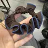 Nuevo Scrunchie de Color Morandi Estilo Coreano, Cuerda Elástica para el Cabello de Alta Elasticidad, Popular Banda de Goma Duradera para el Cabello