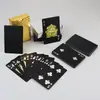 Cartas de Póker Personalizadas con Lámina Dorada, Cartas de Póker Publicitarias Impermeables Creativas de Oro Rico, Cartas para Juegos de Fiesta, Cartas de Póker con Lámina Dorada