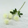 Nanyang Zhao Ping Mayoreo Crisantemo de 5 Pétalos Decoración de Boda Proyecto Paisajismo Flores Artificiales de Gama Alta