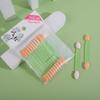 Paleta de Sombras de Ojos Doble Cara, Pincel de Sombras de Algodón, Pincel Difuminador, Brocha de Maquillaje, Herramientas de Belleza, Stock Listo del Fabricante, Pincel de Maquillaje Desechable