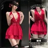 Zuitingfeng Lingerie Sexy Tamanho Grande Camisola Sexy para Mulheres, Camisola de Renda de Malha Francesa de Alta Qualidade Sem Costas