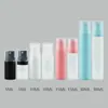 5Ml10/15Ml 30Mlpp Boca Branca Fivela Mini Frasco a Vácuo Loção Cosméticos Garrafa de Refil de Viagem