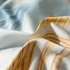 Juego de Cuatro Piezas de Algodón Puro Estilo Nórdico, Funda Nórdica 100% Algodón Puro, Sábana Plana, Sábana Ajustable, Ropa de Cama Sencilla para Dormitorio Principal, Juego de Tres Piezas para Estudiantes