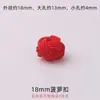 Accesorios Rojos Estilo Chino, Nudo de Piña Tejido a Mano con Hilo Dorado, Nudo de Nube Propicia, Pulsera, Collar, Accesorios de Cuerda al por Mayor