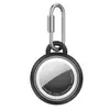 Adequado para Capa Protetora Apple Airtag2, Mosquetão com Porca de Aço Inoxidável, Capa Protetora Airtag Tudo-em-Um