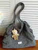 Bolsa de mão estrelada estilo coreano Shuai Mi Jia para mulheres, bolsa de ombro moderna de grande capacidade, bolsa de compras casual com estampa de leopardo