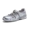 Zapatos Mary Jane con velcro para mujer 2026, zapatillas de ballet planas transpirables, zapatos de entrenamiento alemanes, zapatos de verano transpirables para mujer