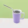 Nuevo Vaso Shot Mini de Acero Inoxidable 304 de Doble Capa con Asa Portátil Taza de Café Colorida de 3 oz para Coche