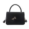Bolso nuevo para mujer, bandolera simple retro moderno elegante 2026, bolso cruzado de temperamento casual único, bolso cuadrado pequeño