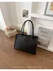 Comercio Exterior Transfronterizo Bolso Tote Simple Retro Nuevo Estilo Bolso de Hombro para Mujer Bolso de Mano Versátil para el Trabajo Bolso Cruzado de Hombro de Moda