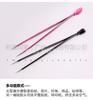 Pinzas multifuncionales de doble cabeza de precisión fácil clip cinta adhesiva para uñas silicona repujado herramientas japonesas para uñas