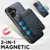 Adecuado para funda de teléfono móvil Iphone18Promax, Samsung S26Ultra Portatarjetas de Carga Inalámbrica Magnética Funda de Cuero