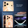 Capa Protetora Magnética Anti-Queda Aplicável Transfronteiriça para Apple iPhone 17 Pro Max Capa de Telefone Transparente