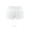 26050-2026 Moda Nueva Primavera/Verano Shorts Ajustados Moldeadores de Glúteos Estilo Europeo y Americano Sexys Shorts con Cintura Elástica para Mujer