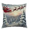 Las 4 Fundas de Almohada Más Vendidas de Temu Amazon con Diseños Navideños Fundas de Almohada de Duende Navideño Impresión a una Cara