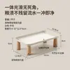 Soporte elevado para cuenco de gato, soporte elevado para cuenco de perro, bandeja antideslizante de PP, área de alimentación de comida y agua, área de comedor para mascotas ordenada y organizada, fácil de limpiar