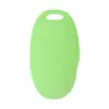 Capa de escova de dentes conveniente capa de escova de dentes de silicone para viagem armazenamento à prova de poeira saudável simples fácil de carregar gancho capa de escova de dentes